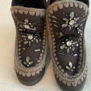 Mou inner wedge boots